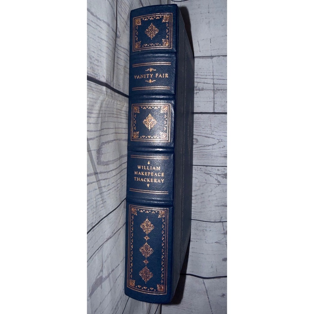 Vanity Fair William Makepeace Thackeray Franklin Library 1981 Leather Gilt Blue
